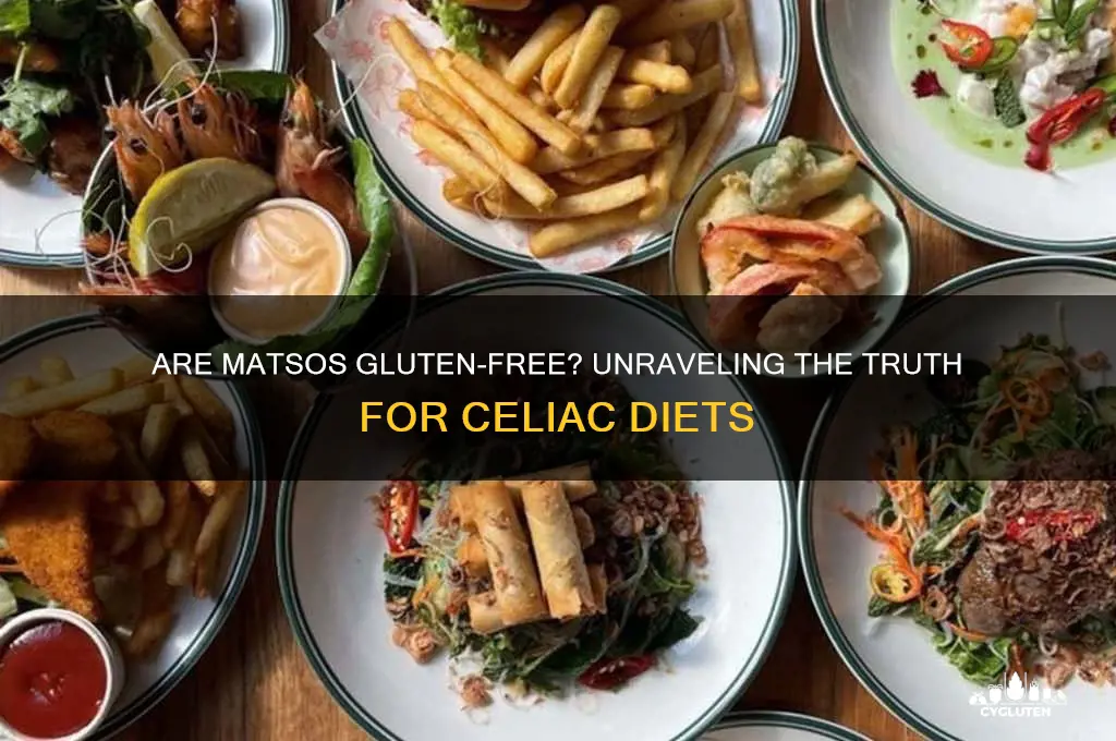 is matsos gluten free