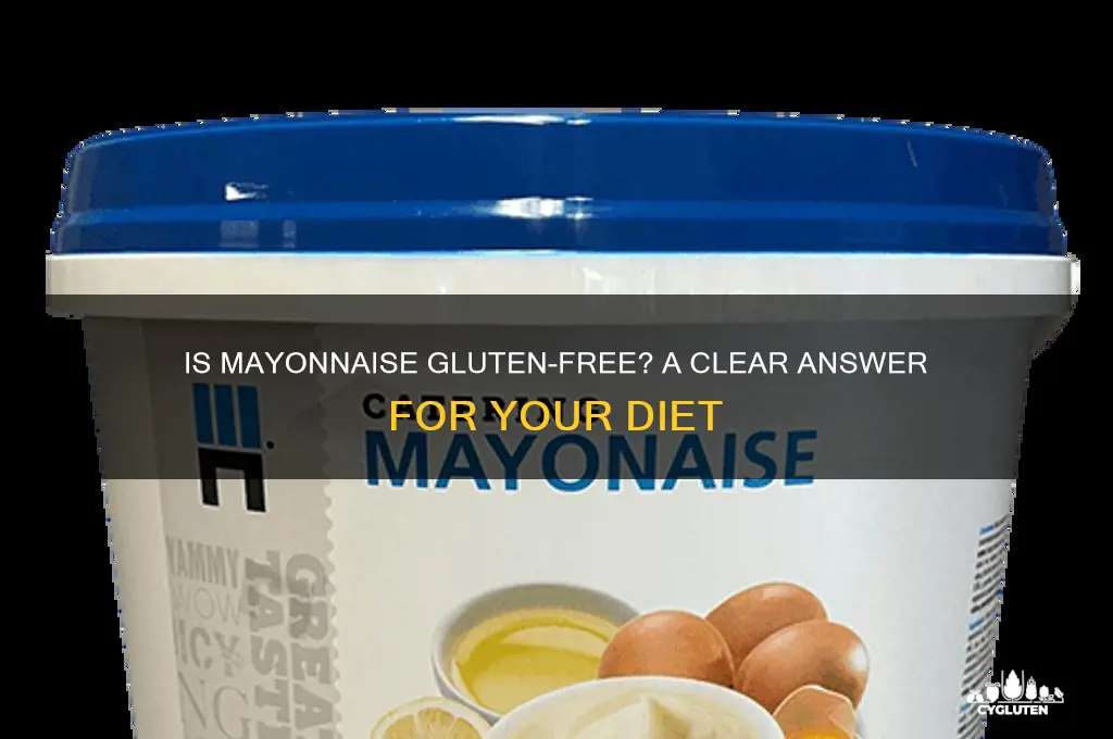 is mayonaisse gluten free