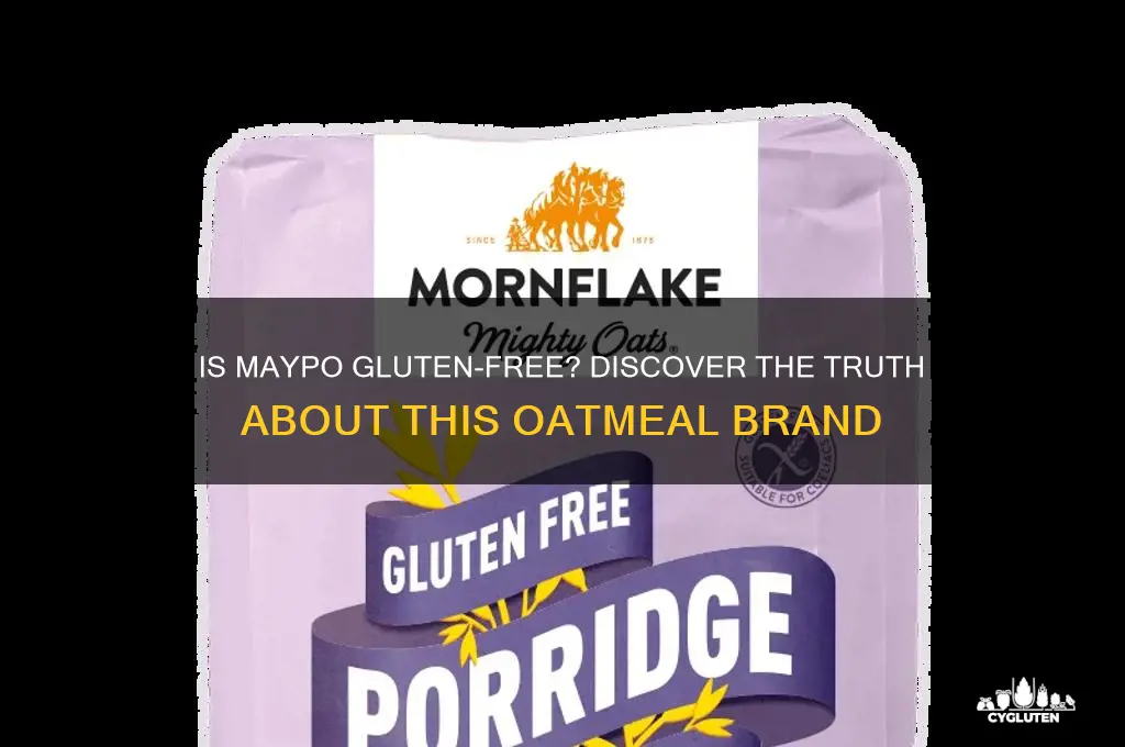 is maypo gluten free