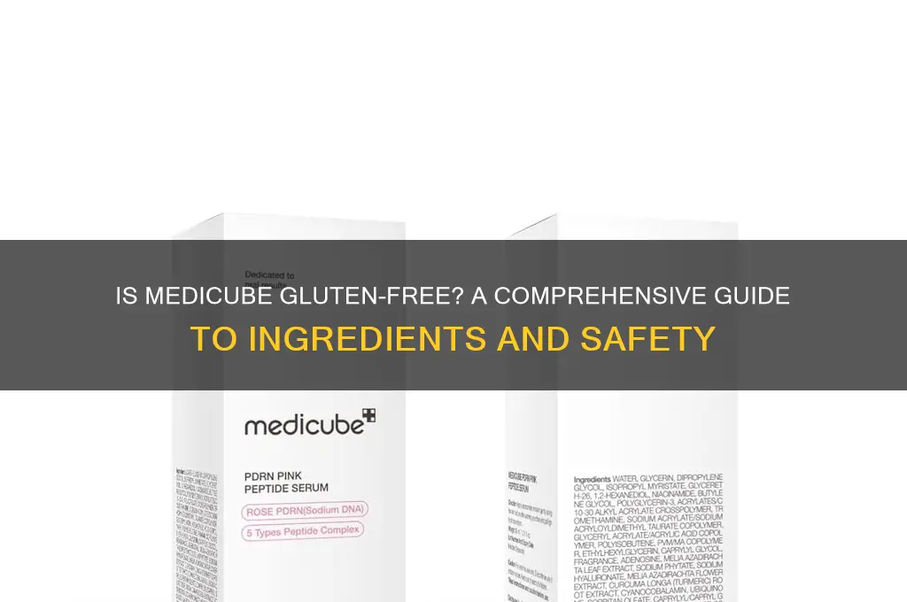 is medicube gluten free