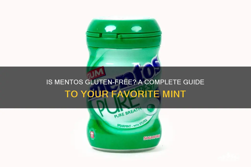 is mentos gluten free