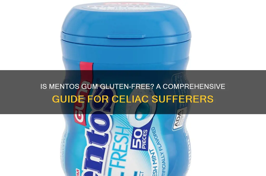 is mentos gum gluten free