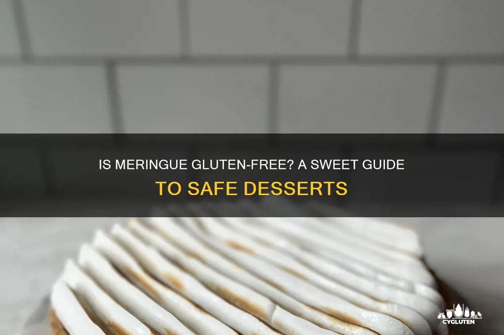 is meringue gluten-free
