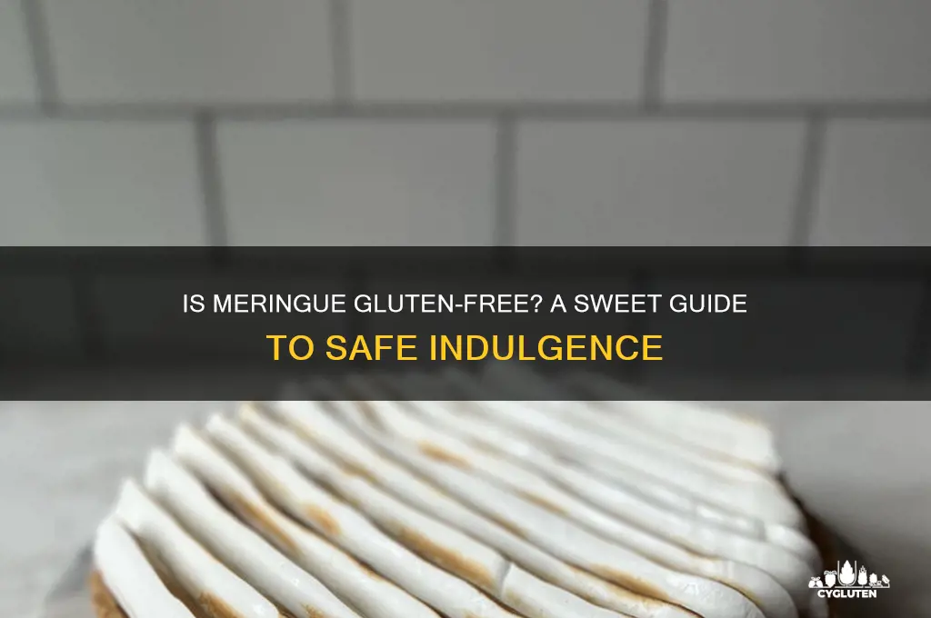 is meringue glutoen free
