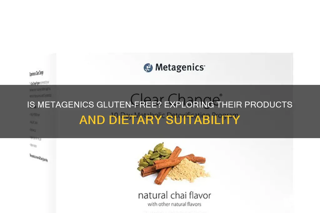 is metagenics gluten free