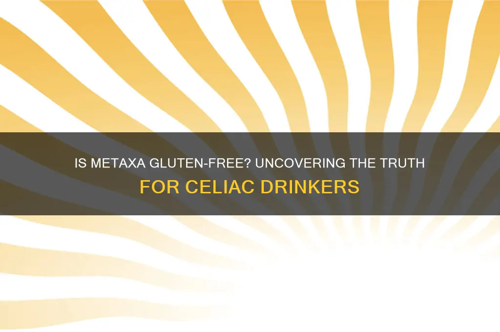 is metaxa gluten free