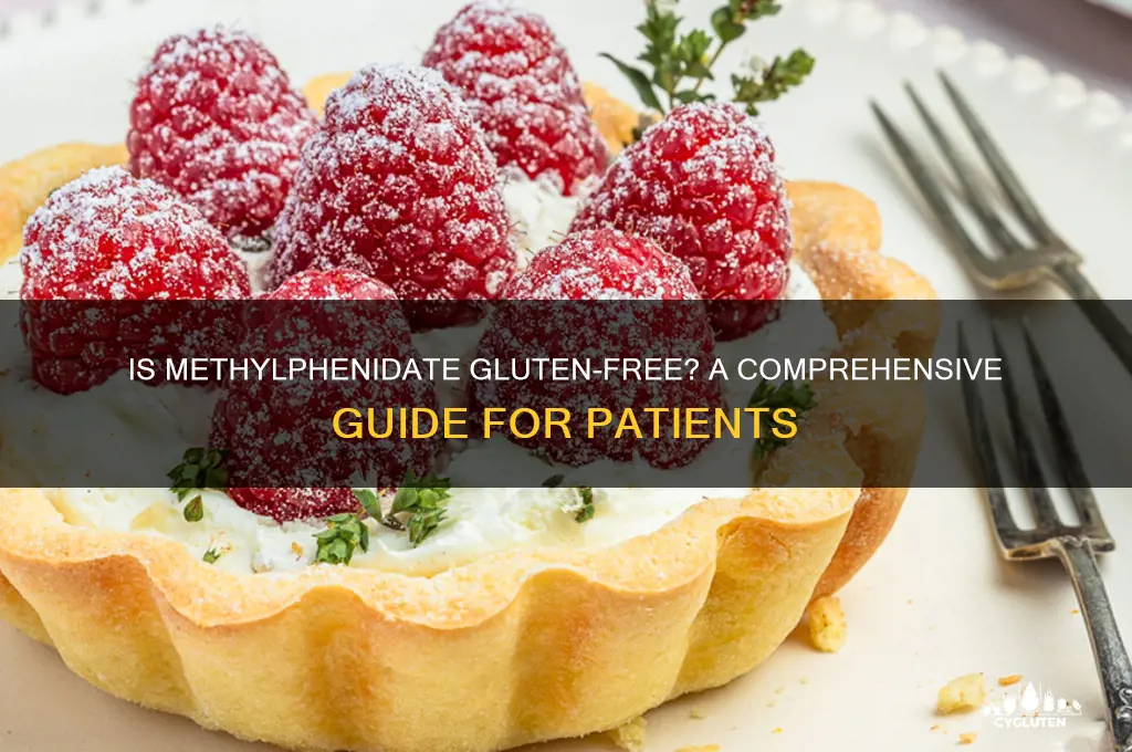 is methylphenidate gluten free