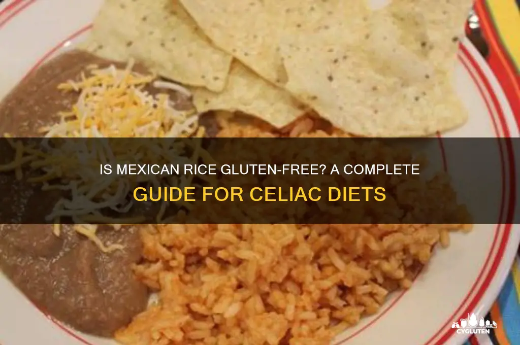 is mexican rice gluten free