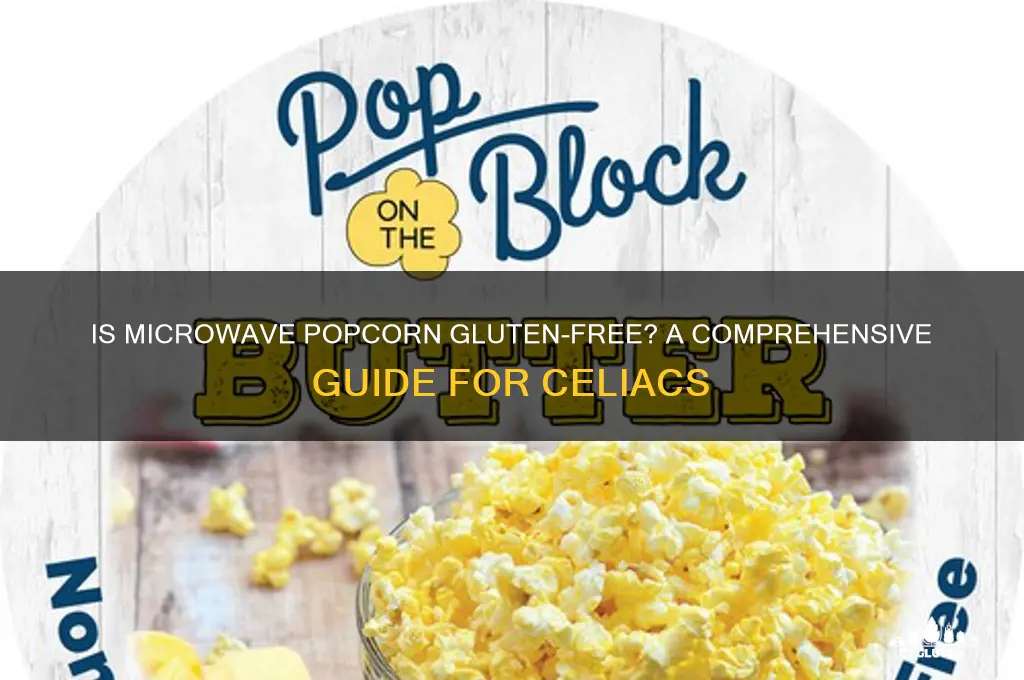 is microwave popcorn gluten free