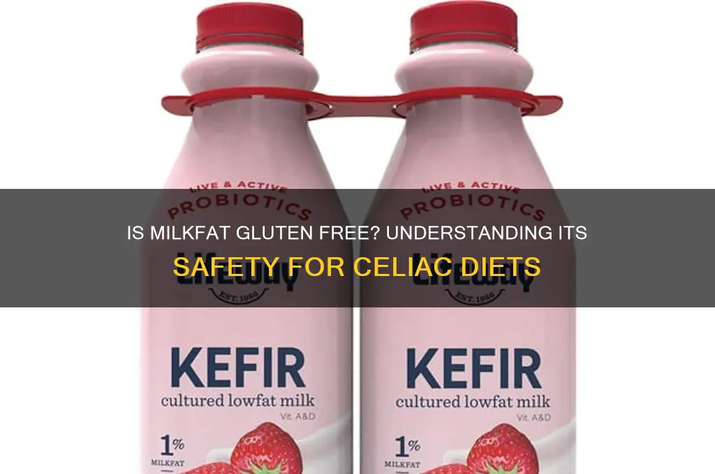 is milkfat gluten free
