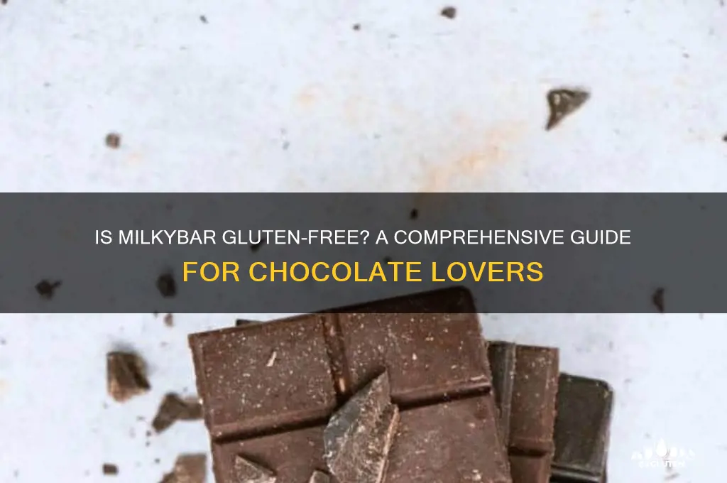 is milkybar gluten free