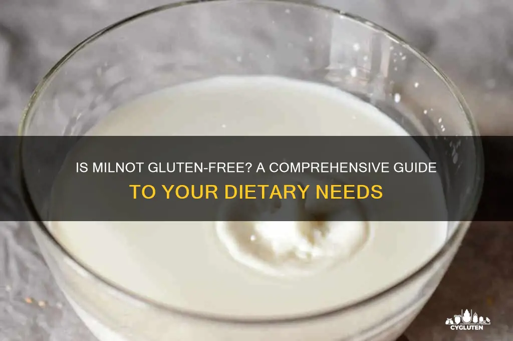 is milnot gluten free