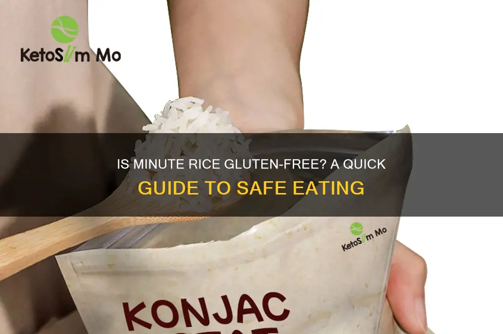 is minute rice gluten free