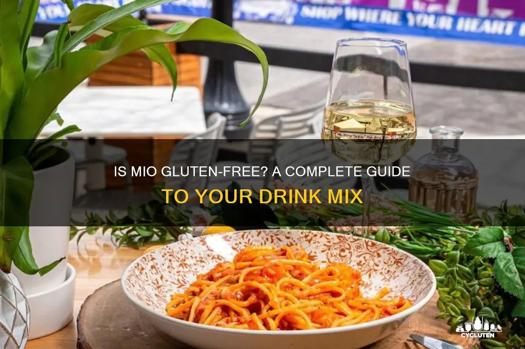 is mio gluten free