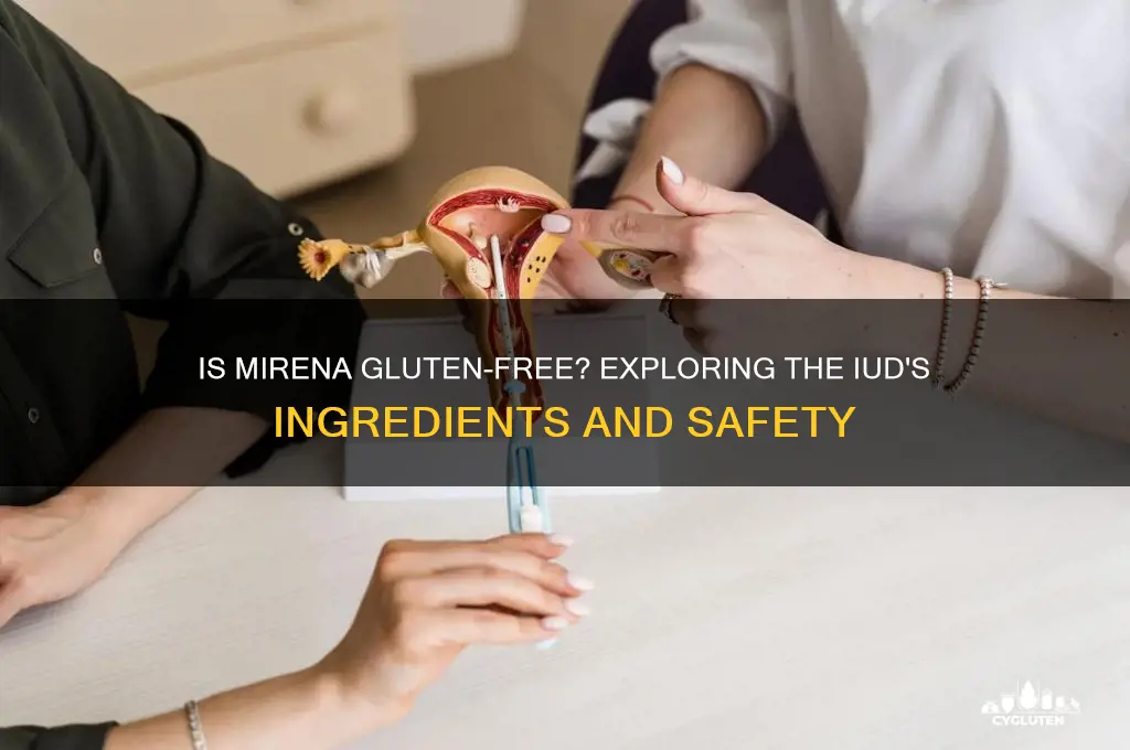 is mirena gluten free