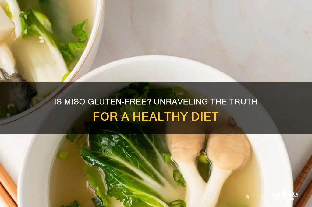 is miso gluten-free