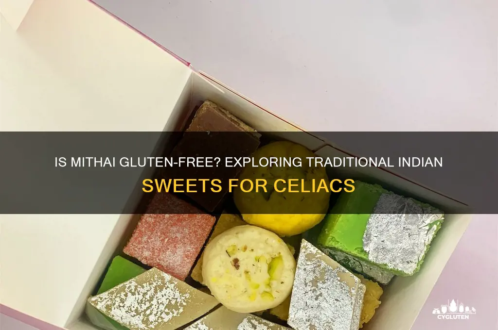 is mithai gluten free