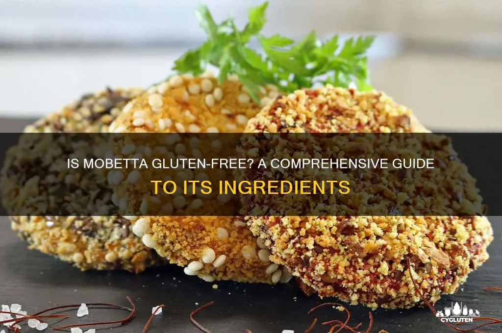is mobetta gluten free