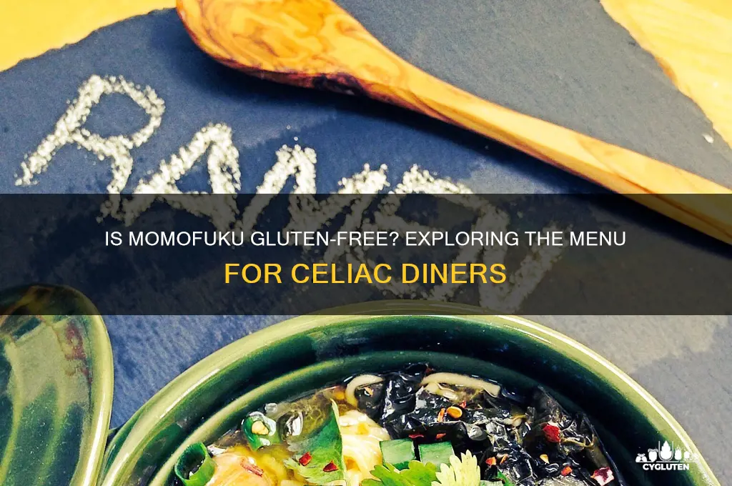 is momofuku gluten free