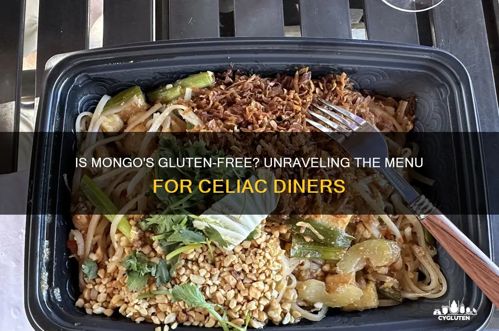 is mongos gluten free