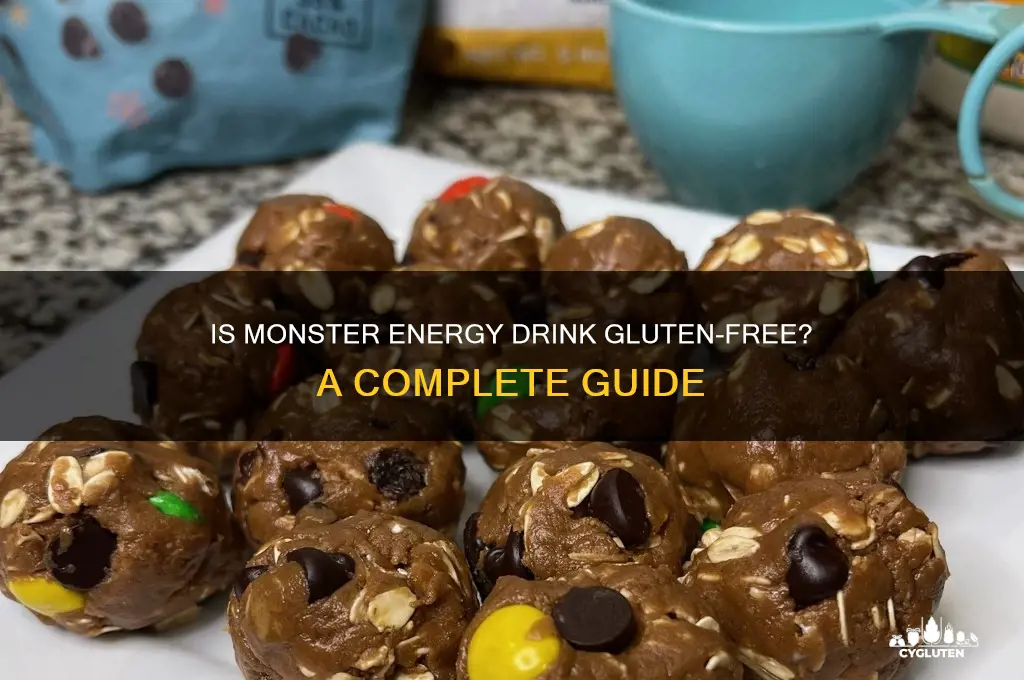 is monster gluten fre