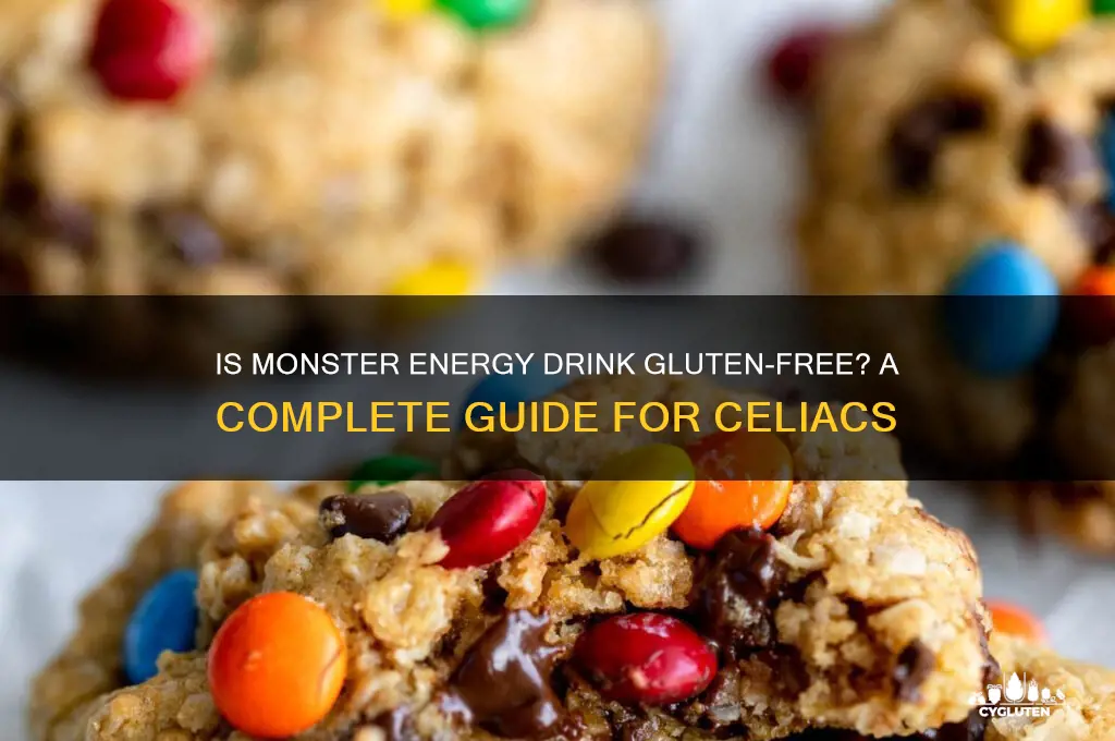 is monster gluten-free