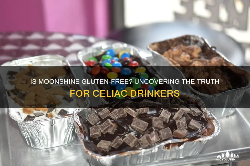 is moonshine gluten free