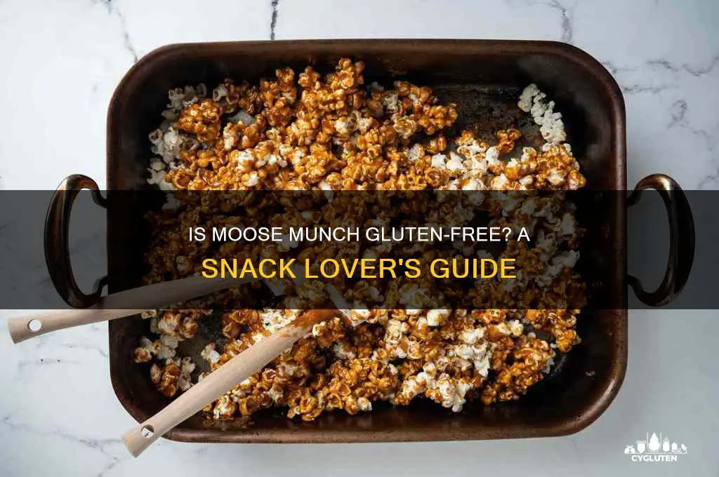 is moose munch gluten free