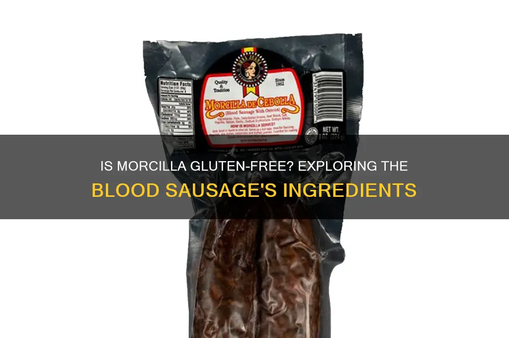 is morcilla gluten free