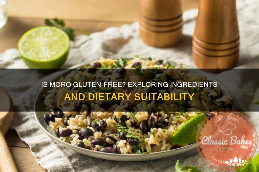 is moro gluten free
