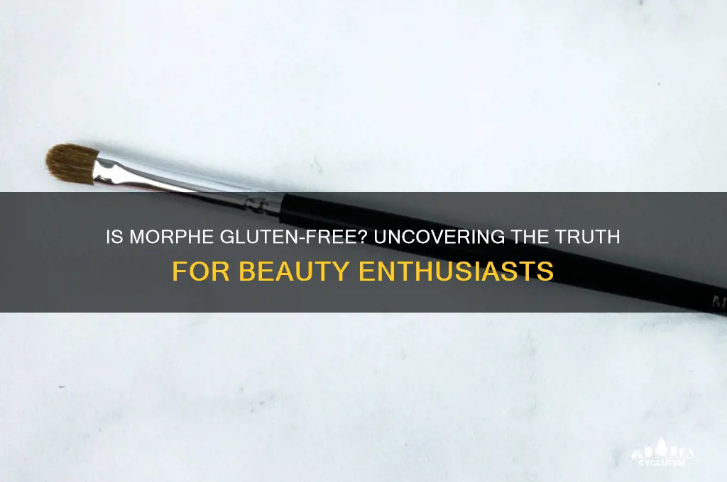 is morphe gluten free