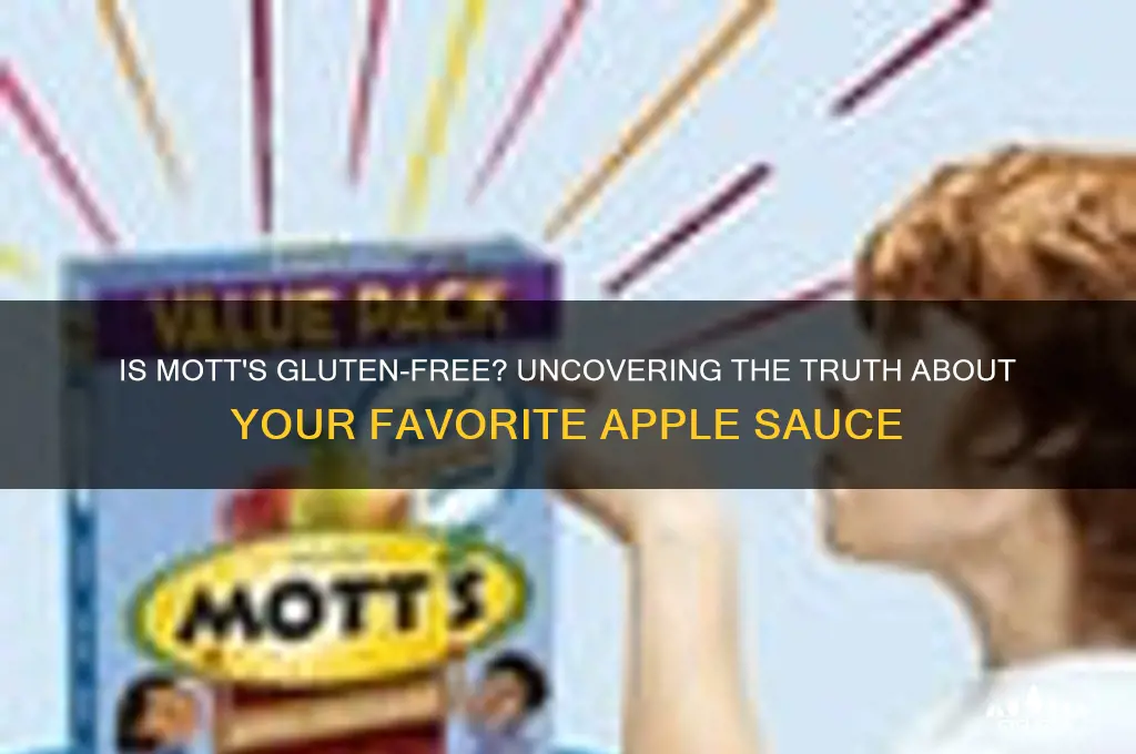 is motts gluten free