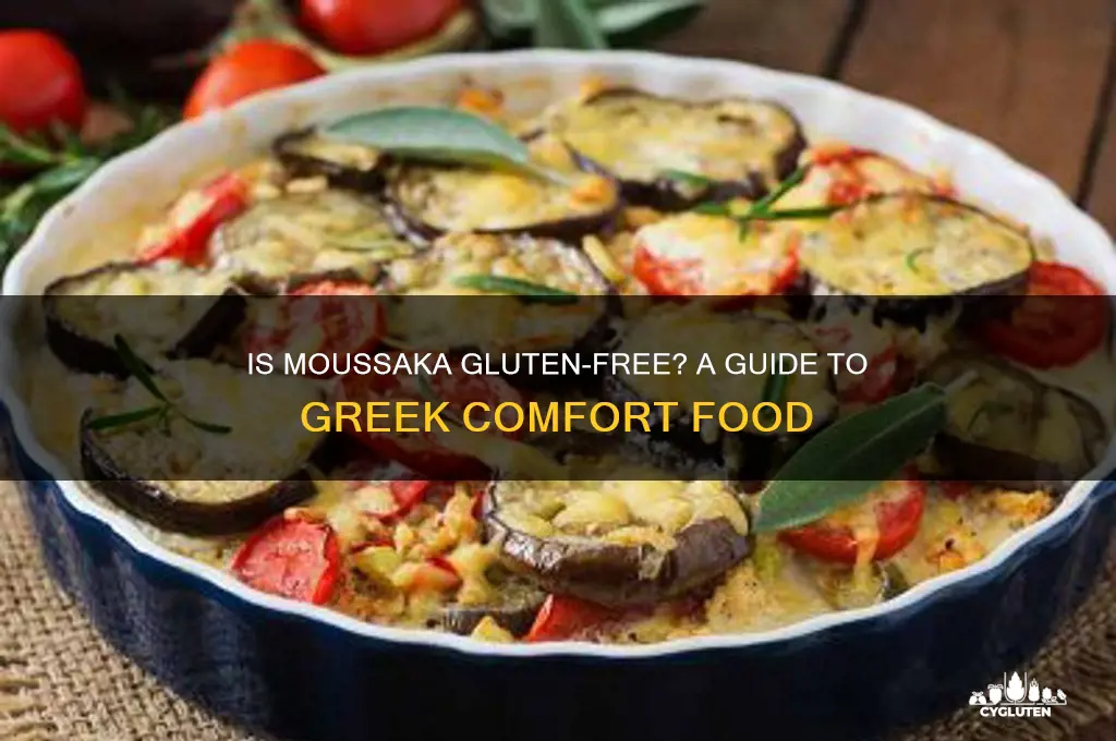 is moussaka gluten free