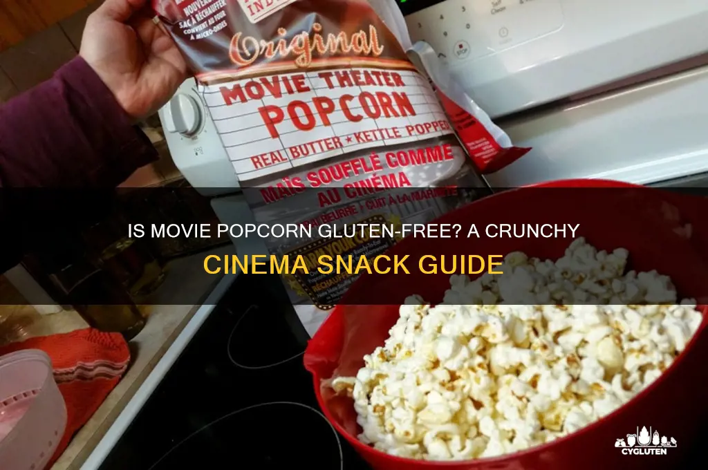 is movie popcorn gluten free
