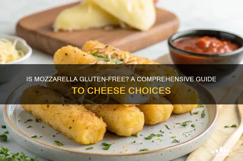is mozerella gluten free