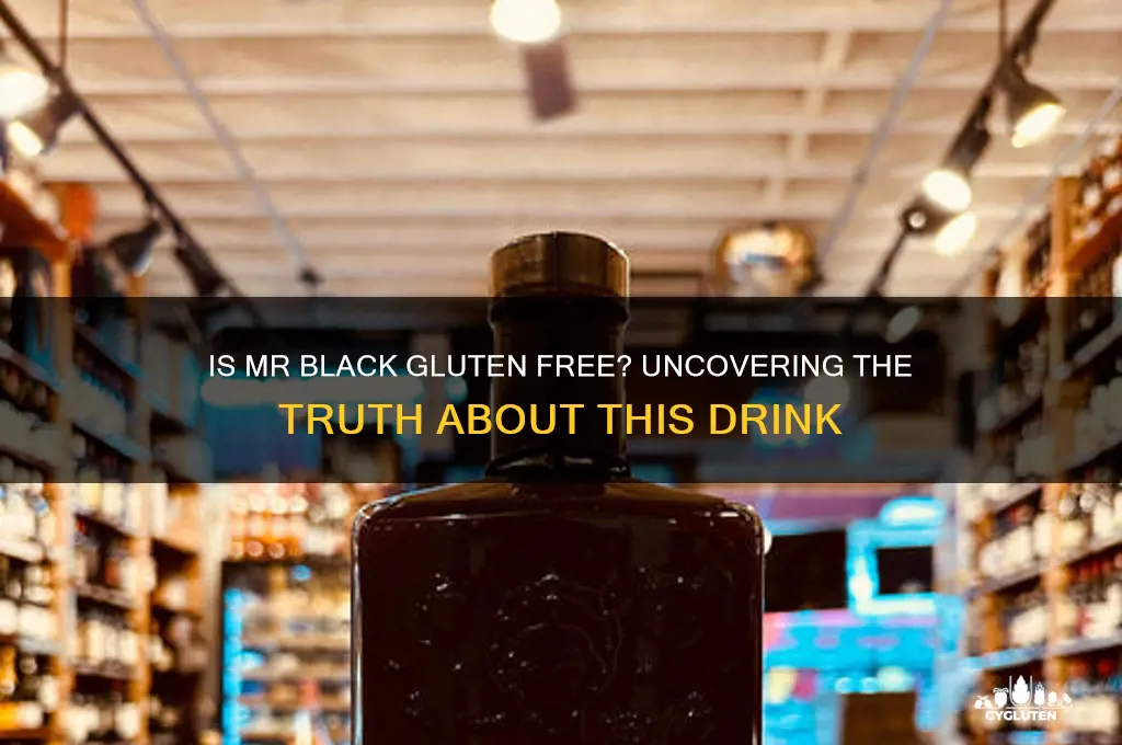 is mr black gluten free