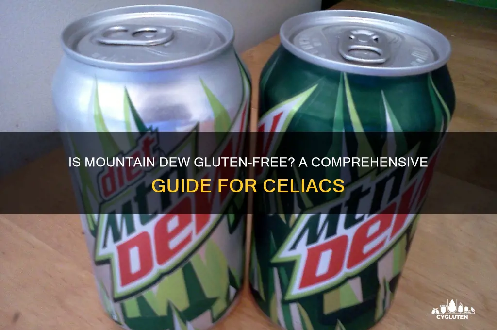is mtn dew gluten free