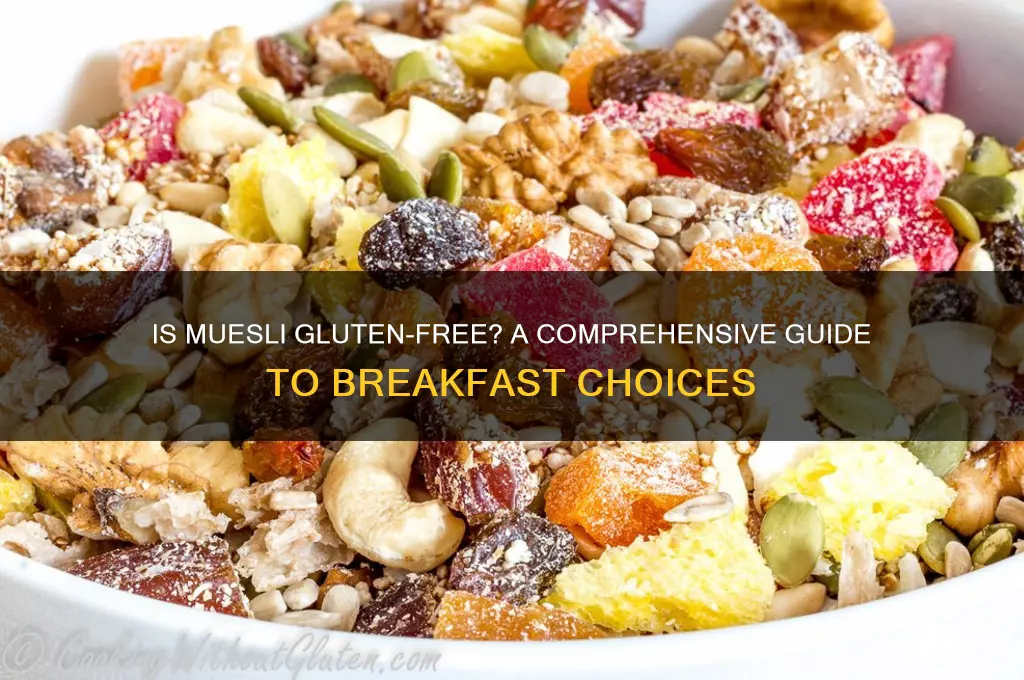 is muesli gluten free