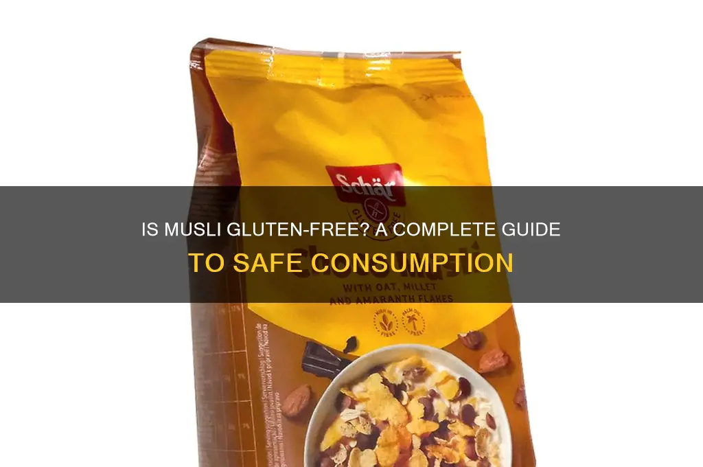is musli gluten free