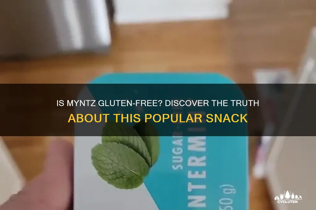 is myntz gluten free