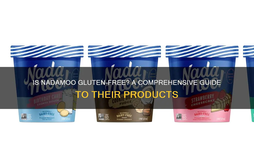 is nadamoo gluten free