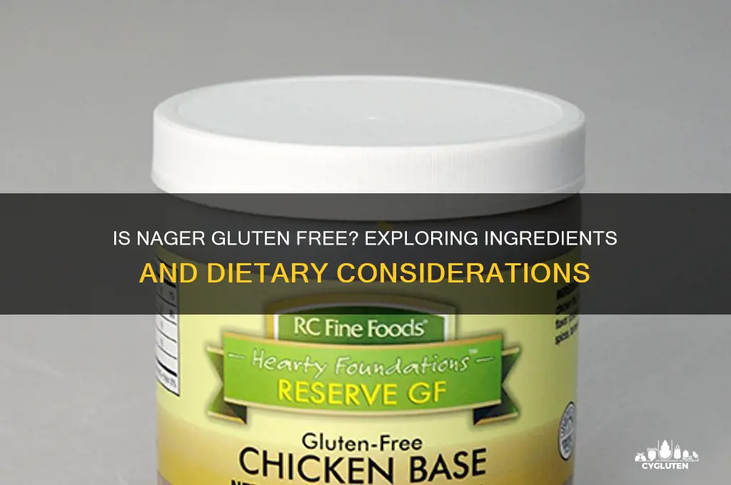 is nager gluten free