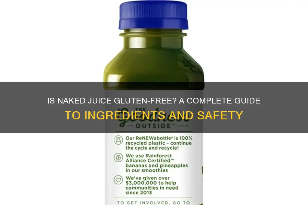 is naked juice gluten free