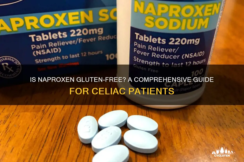 is naproxen gluten free