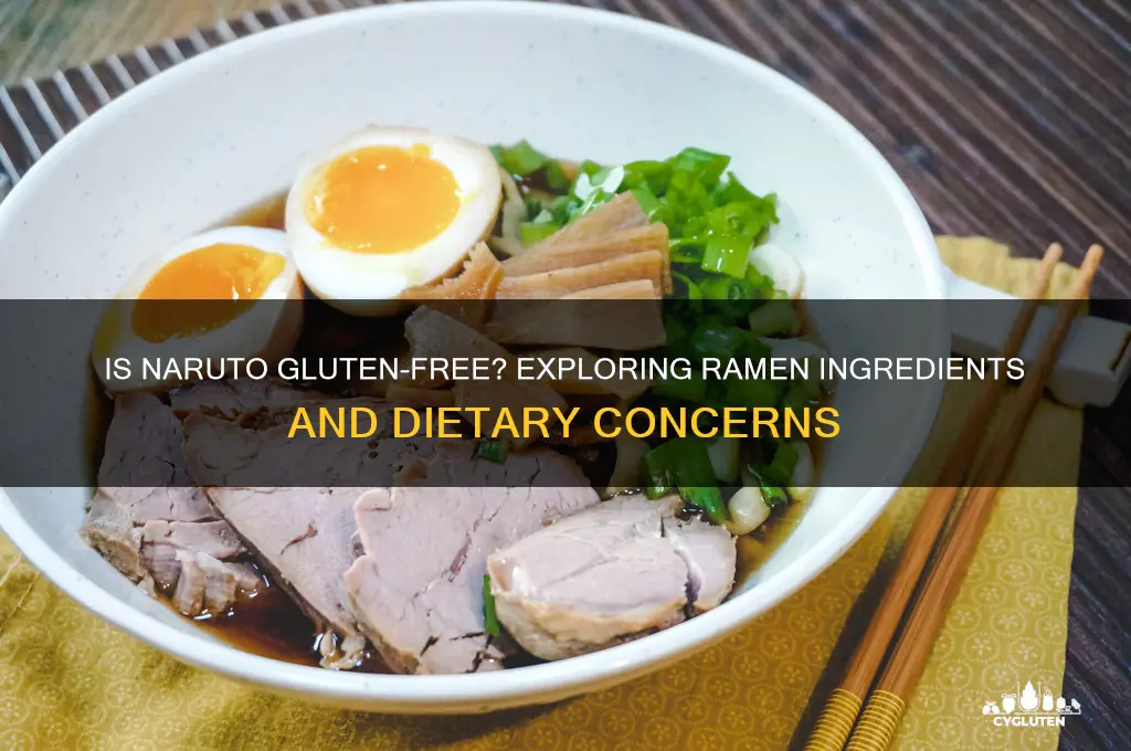 is naruto gluten free