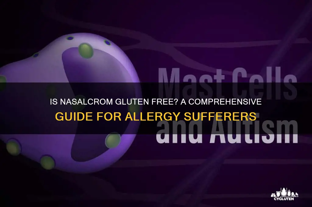 is nasalcrom gluten free