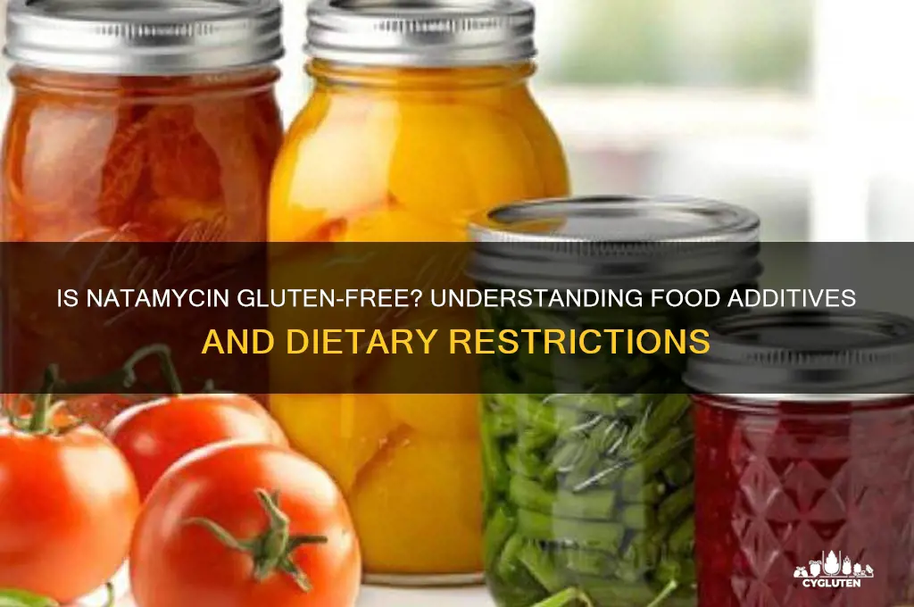 is natamycin gluten-free