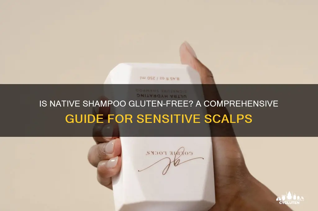 is native shampoo gluten free