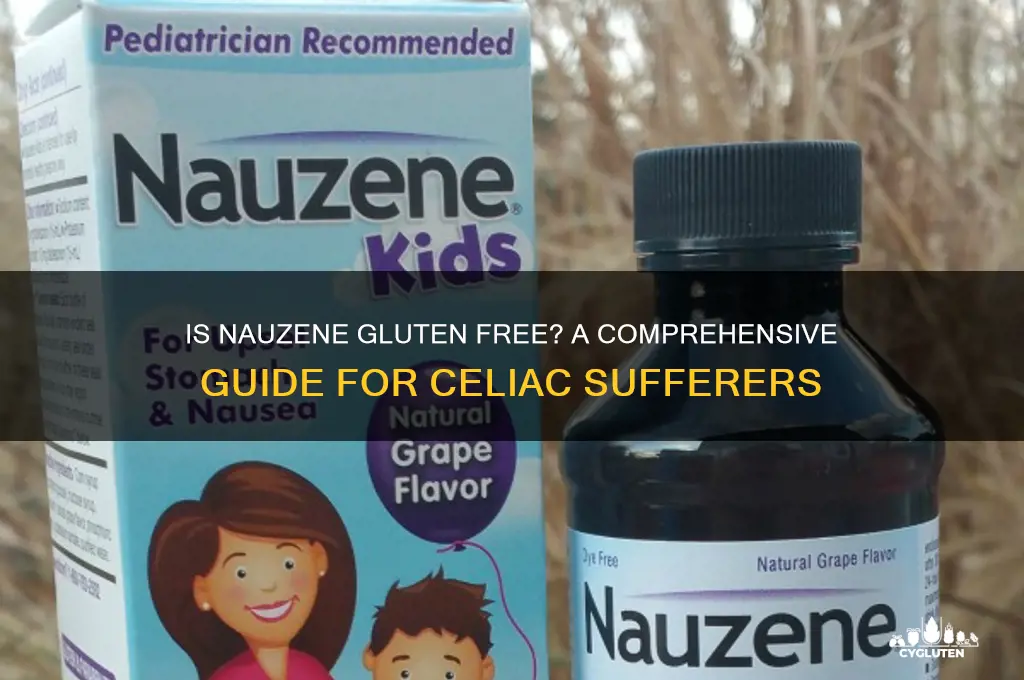 is nauzene gluten free