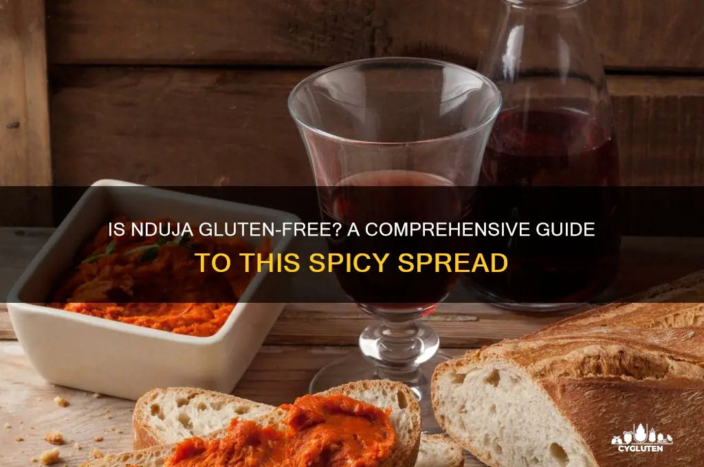 is nduja gluten free